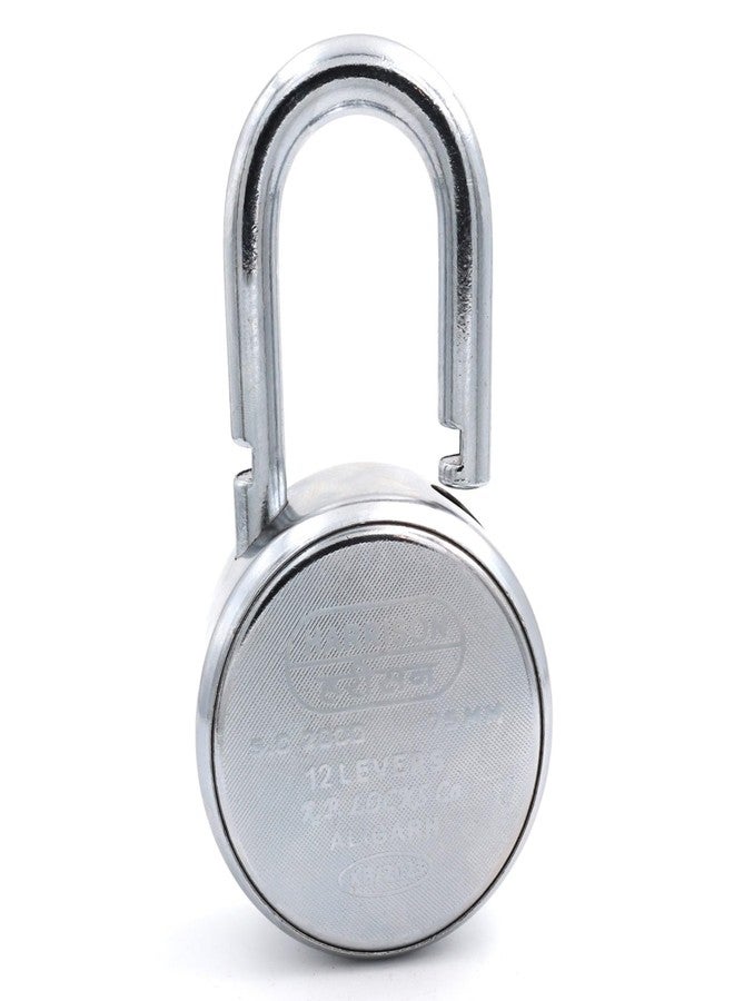 Harrison Padlocks/Round Padlock 75mm 12 Lever with 4 Keys SC-2000-0558 Pack of 1/ Padlock, Padlocks, Locks for Home, Locks for Main Door, gate - Image 3